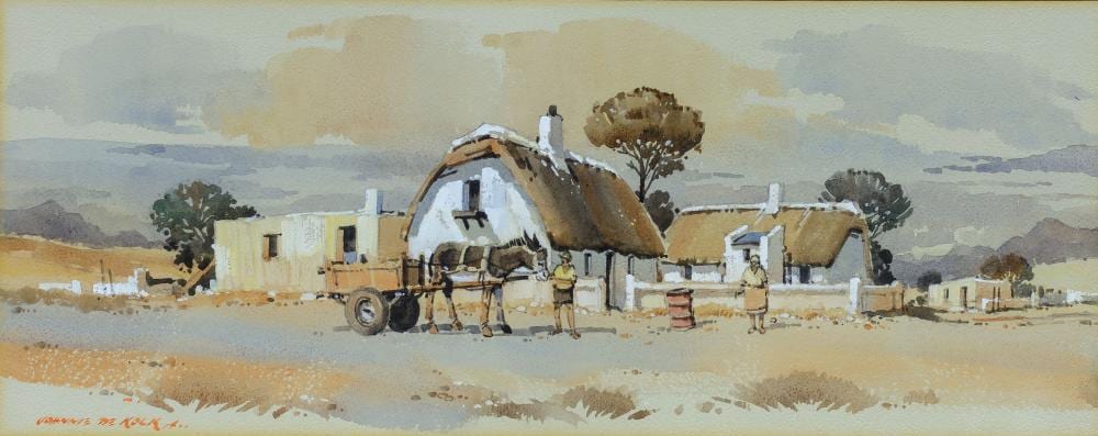 johnnie de kock sa born 1937 2 x watercolours donkey carts signed 16 x 40 each · 5th Avenue Auctioneers · 2023-06-19 Johnnie de Kock comparable auction result: johnnie de kock sa born 1937 2 x watercolours donkey carts signed 16 x 40 each