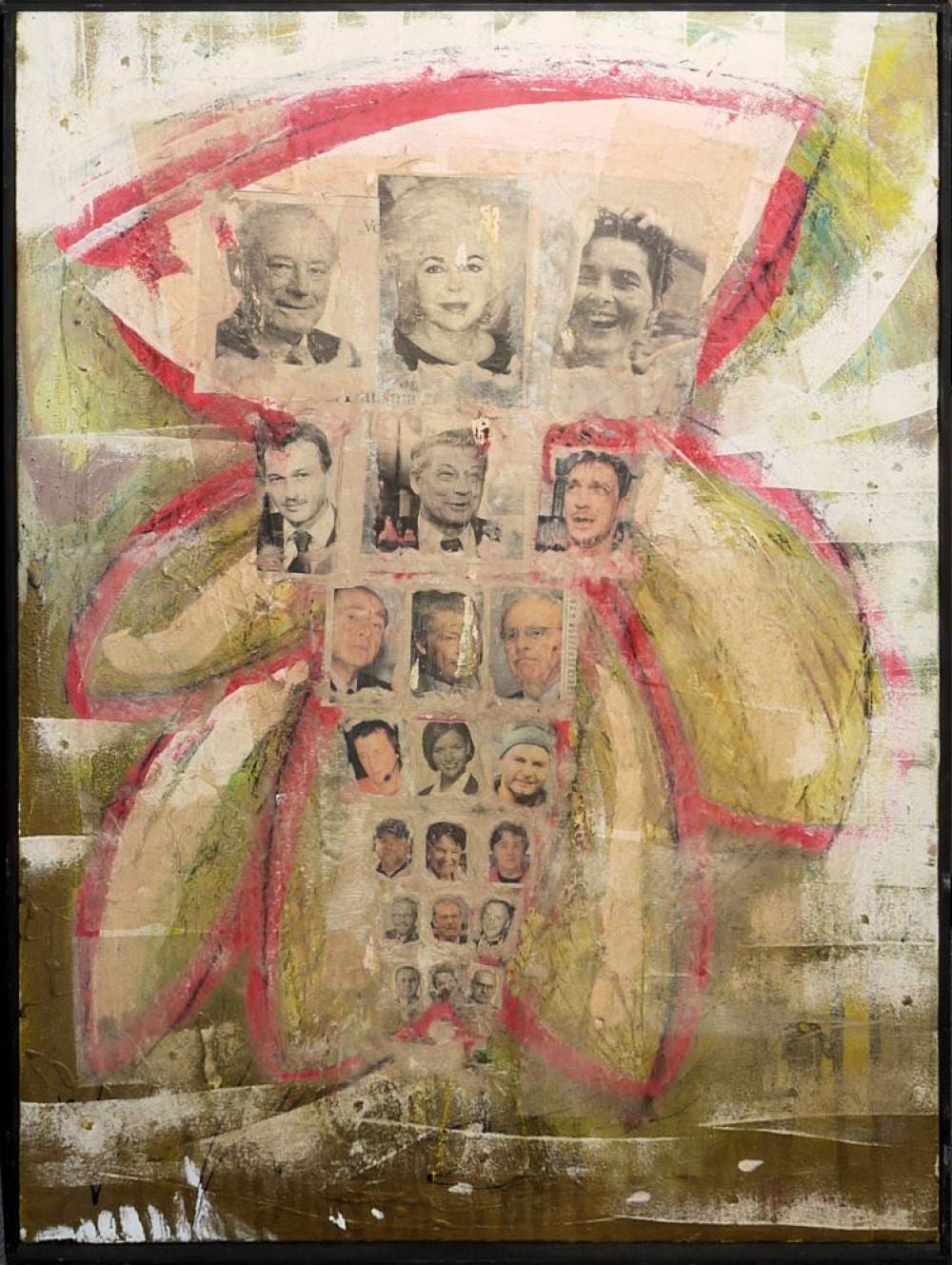 Hans (1905) Kuhn comparable auction result: hans kuhn pop art collage mischtechnik um 1970