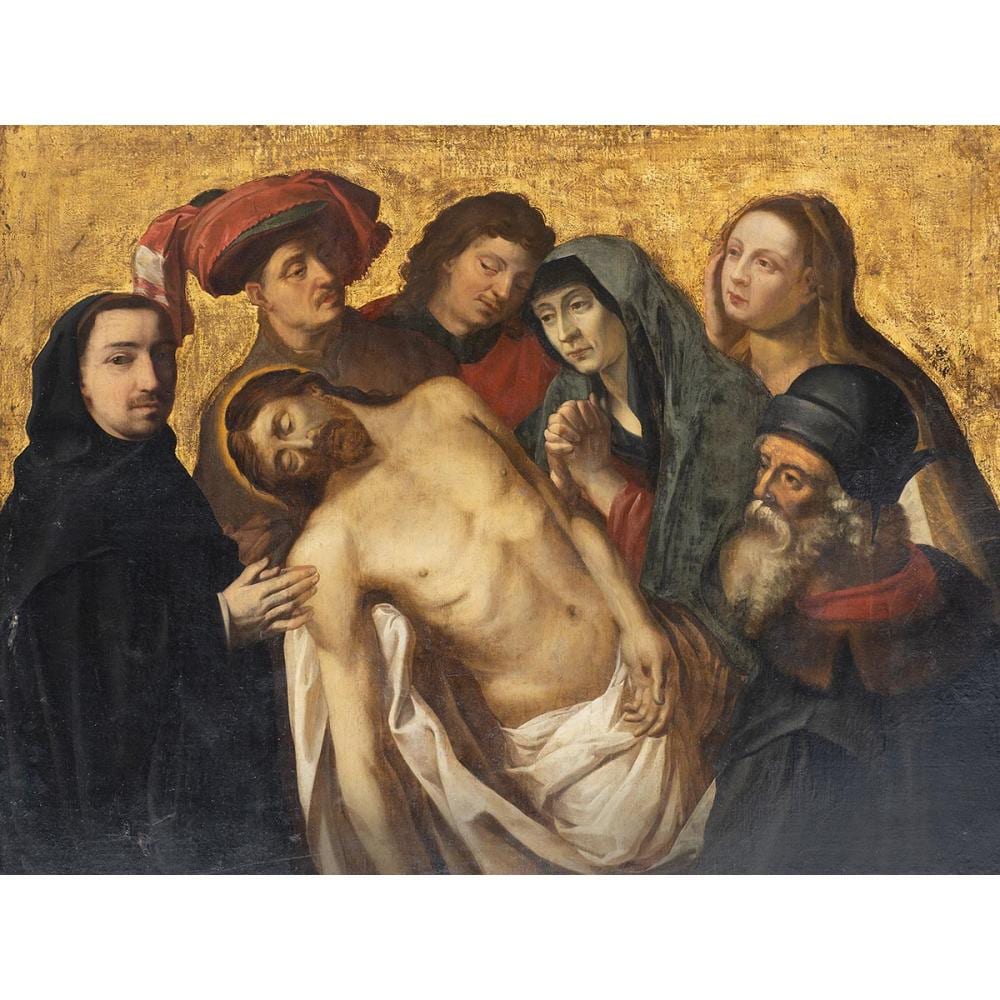 Hugo van der Goes comparable auction result: hugo van der goes um 1420 1482 83 schule nachfolge des