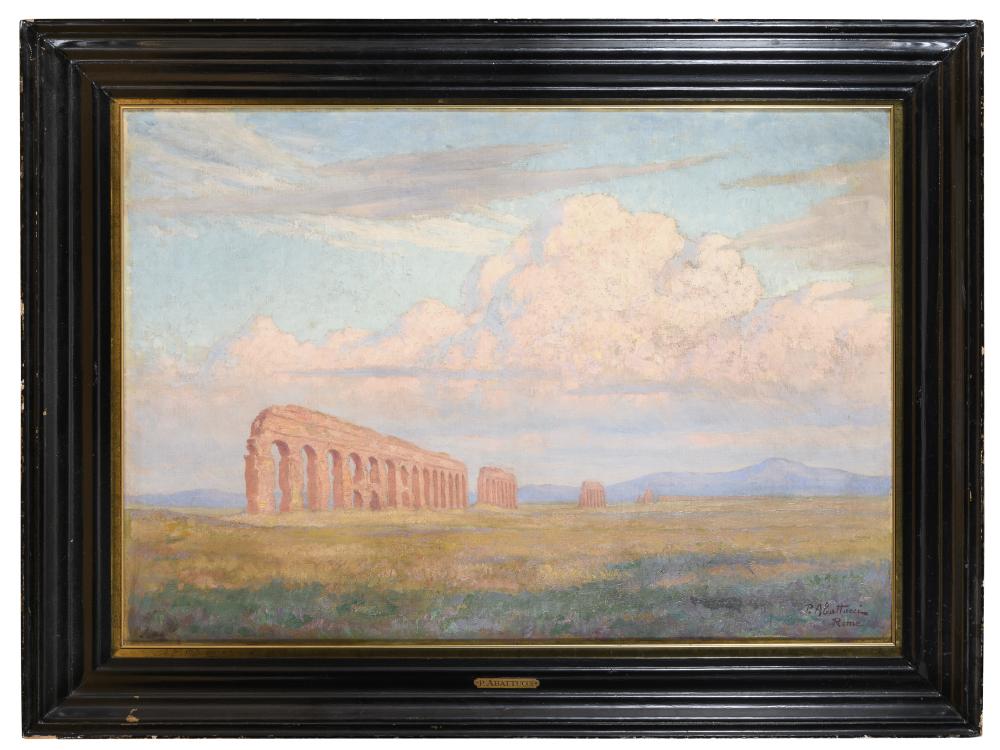 Pierre-Jean Abattucci comparable auction result: oil painting by pierre abattucci