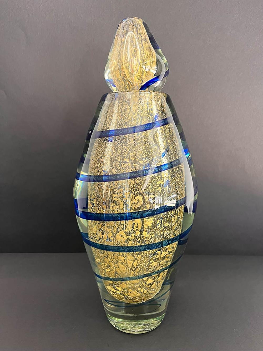 mich le luzoro 1949 vase couvert en verre de biot sign dessous · Carvajal SVV · 2023-06-24 Michèle Luzoro comparable auction result: mich le luzoro 1949 vase couvert en verre de biot sign dessous