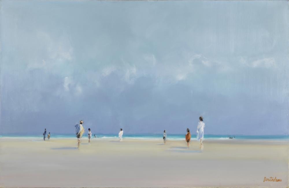 Pierre Doutreleau comparable auction result: pierre doutreleau french born 1938 le touquet unframed