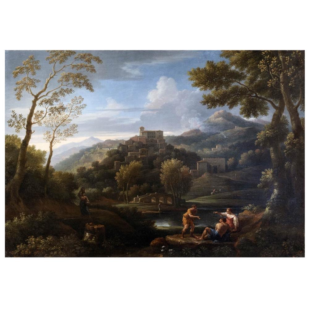 Jan Frans van Bloemen comparable auction result: jan frans van bloemen called l orizzonte and placido costanzi