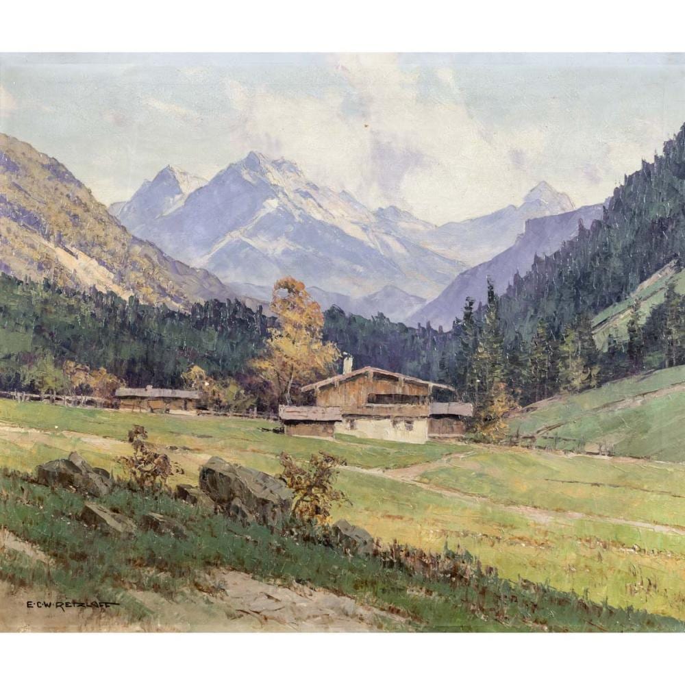 Ernst Carl Walter Retzlaff comparable auction result: ernst carl walter retzlaff
