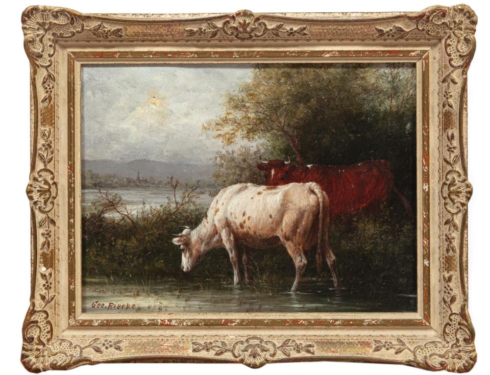 George Riecke comparable auction result: george riecke american wisconsin 1848 1930