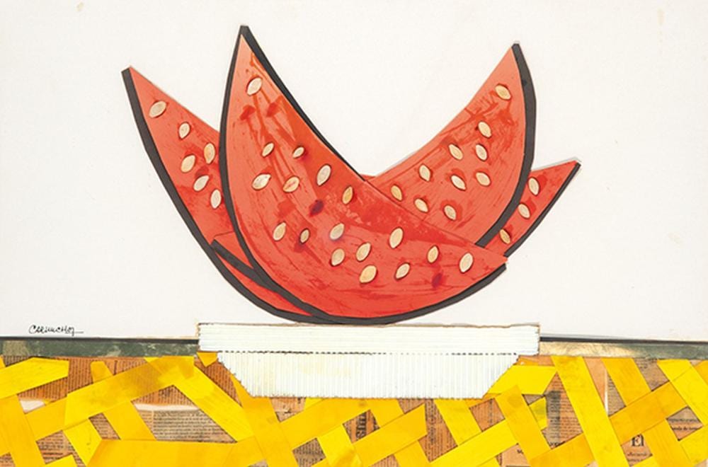 Luis Caruncho comparable auction result: luis caruncho still life of watermelon