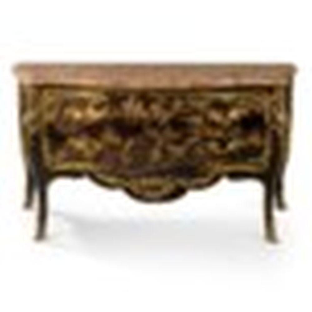 Jean-Baptiste Van Loo comparable auction result: a louis xv ormolu mounted chinese lacquer and black japanned commode by jea