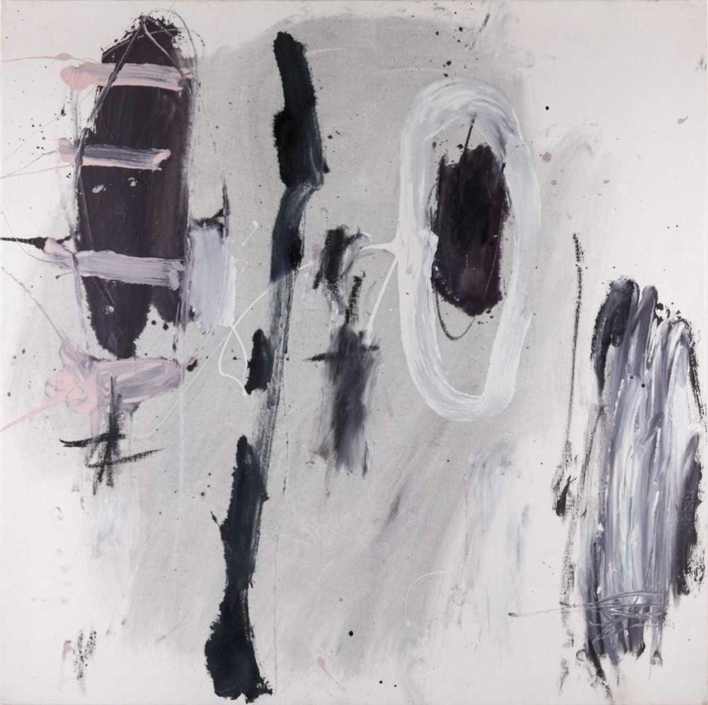 Djoka IVACKOVIC comparable auction result: djoka ivackovic 1930 2012 untitled unsigned inscribed and dated 31 viii 86 verso oil on canvas 99 5 cm x 99 5 cm unframed studio kostel paris label verso
