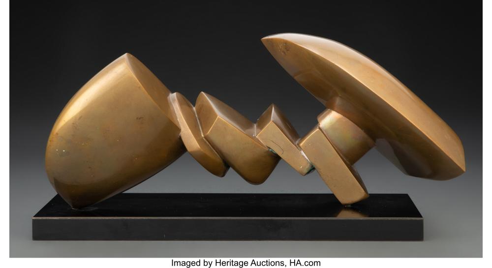 Peter Anthony Chinni comparable auction result: peter anthony chinni american b 1928 genesis iii 1965 bronze 6 1 4 x 13 1