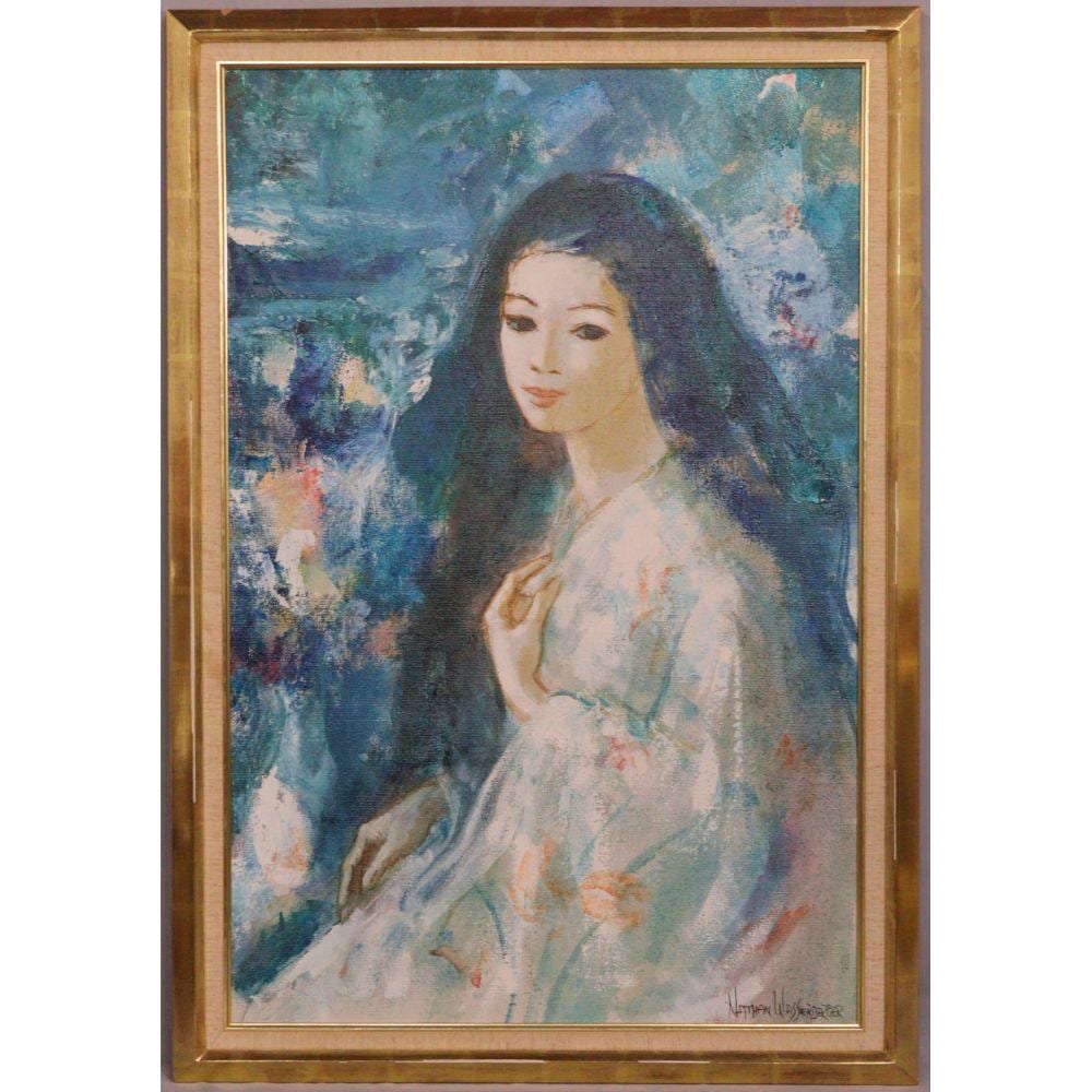 nathan wasserberger american polish 1928 2012 · Clarke Auction Gallery · 2023-07-20 Nathan Wasserberger comparable auction result: nathan wasserberger american polish 1928 2012