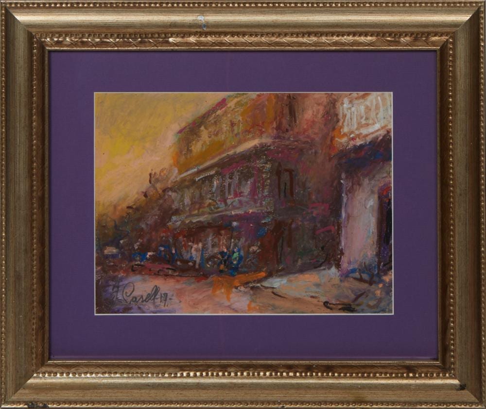 Joachim Cassell comparable auction result: joachim cassell spain louisiana 1927 2023 h 8 3 4 in w 11 3 4 in framed h 16 1 4 in w 19 1 4 in