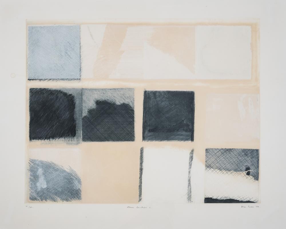 Alan Green comparable auction result: alan green 1932 2003 three variations a b and c