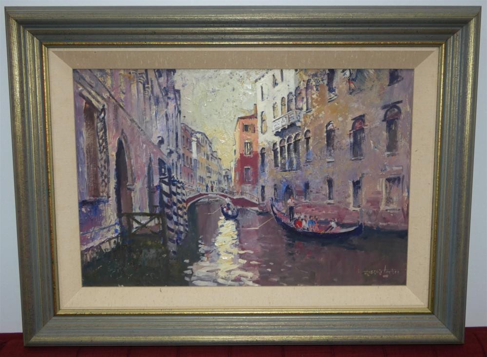 Robert Lovett comparable auction result: robert lovett 1930 a quite canal