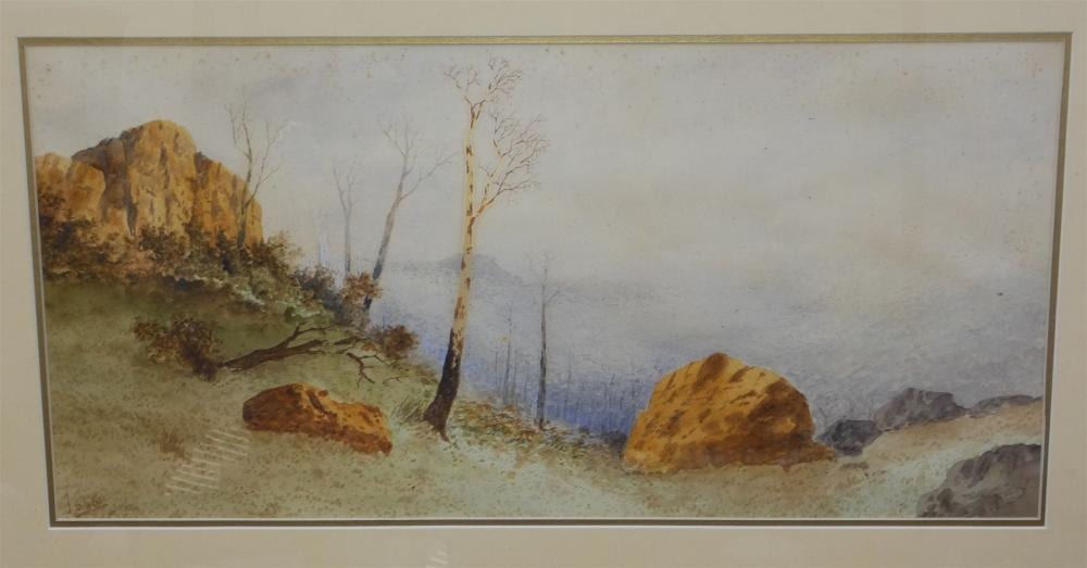 Jan DeLeener comparable auction result: jan de leener 1873 1944 australian landscape