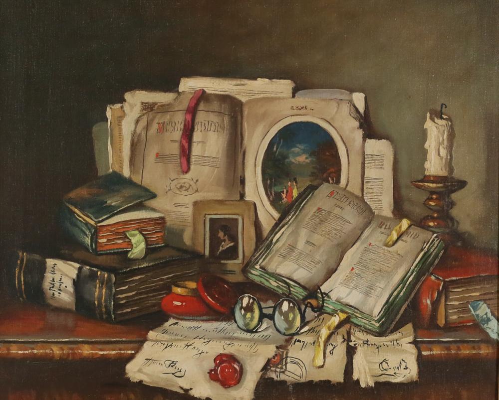 Czene Janos Apatfalvi comparable auction result: czene janos apatfalvi oil on canvas still life