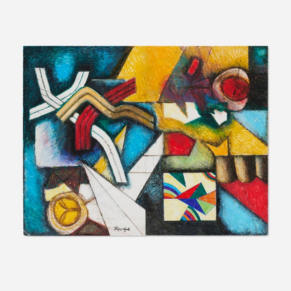 Nick de Angelis comparable auction result: nick de angelis untitled