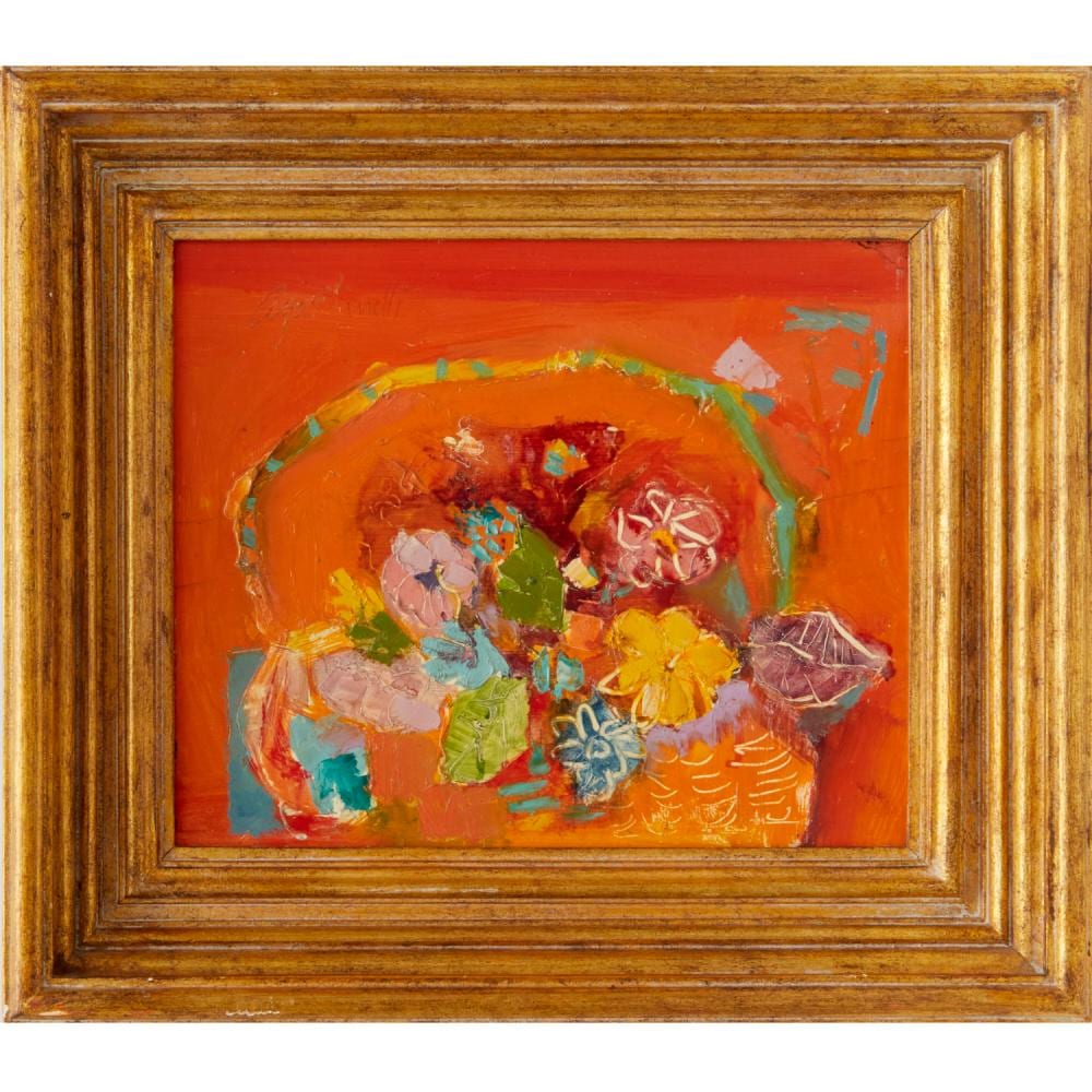 Mario Agostinelli comparable auction result: mario agostinelli oil on masonite