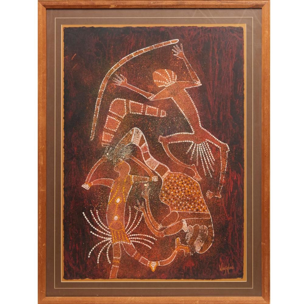 leanne reid wanjidari acrylic on paper · Millea Bros Ltd · 2023-07-28 Leanne Reid Wanjidari comparable auction result: leanne reid wanjidari acrylic on paper