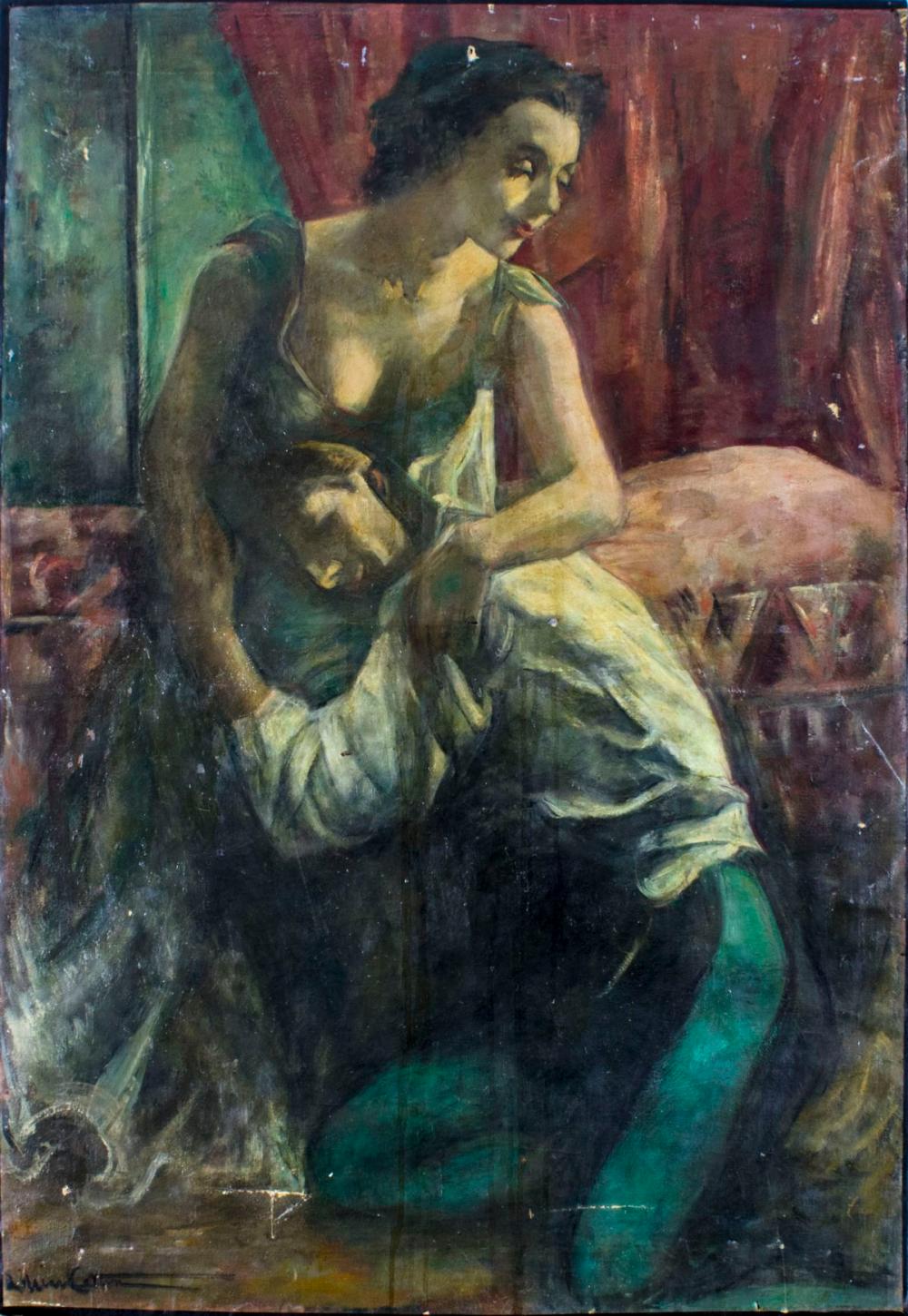 Lillian Cotton comparable auction result: lillian cotton ny ma 1901 1962 oil painting