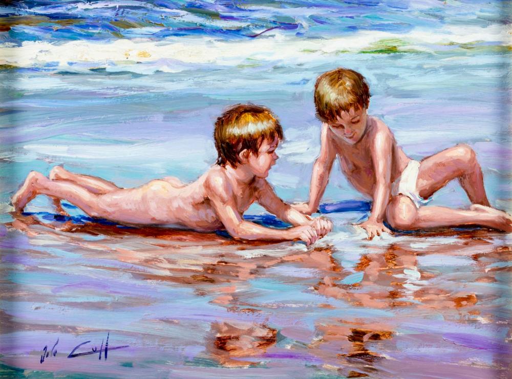 Jose Lull comparable auction result: jose lull spain 1933 oil painting