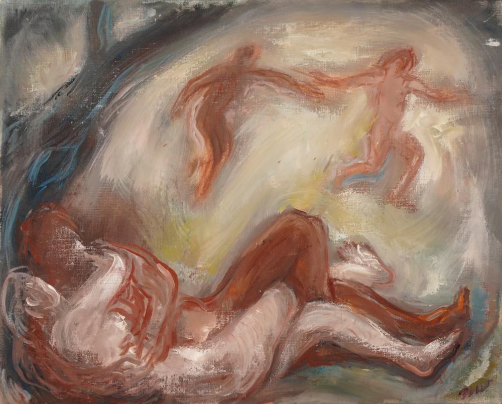Frederick Stallknecht Wight comparable auction result: frederick stallknecht wight 1902 1986 sacred wood study 5