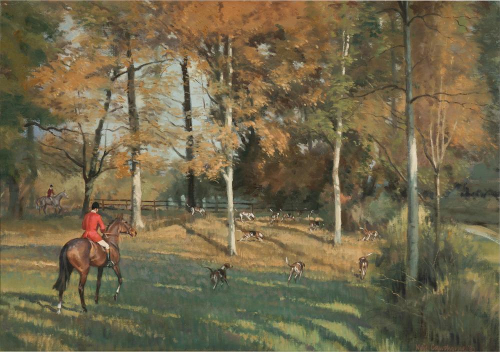Neil Cawthorne comparable auction result: neil cawthorne 1936 1978 foxhunting