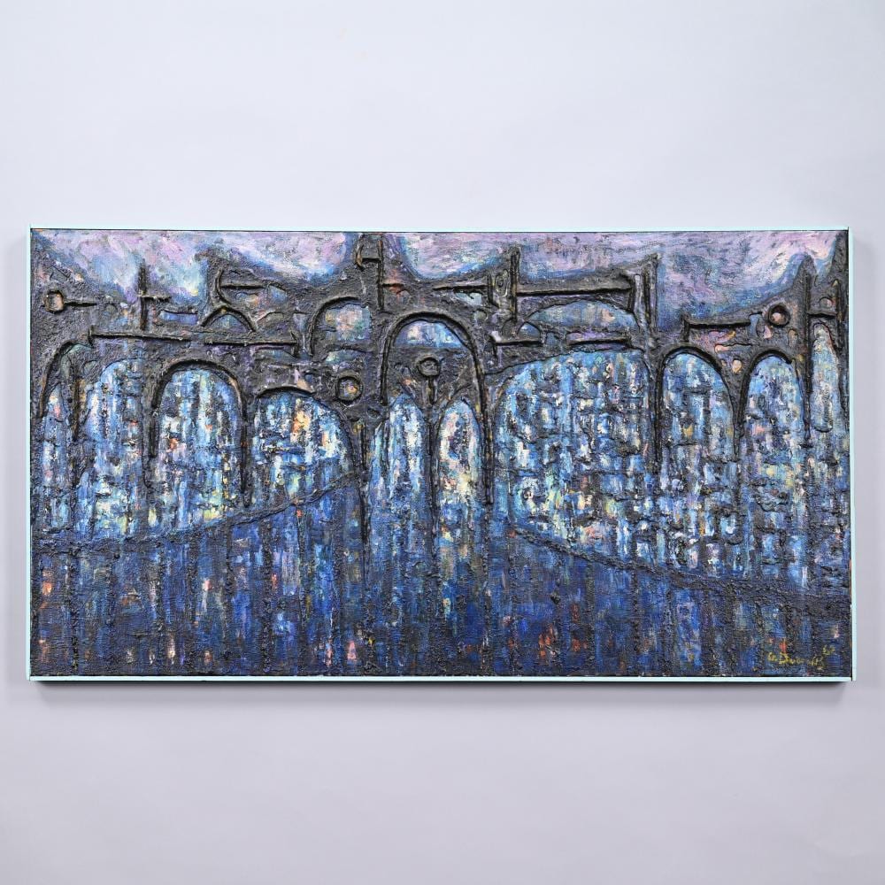 george dergalis bridges of paris 1962 · Devin Moisan Auctioneers, Inc. · 2023-07-15 George Dergalis comparable auction result: george dergalis bridges of paris 1962