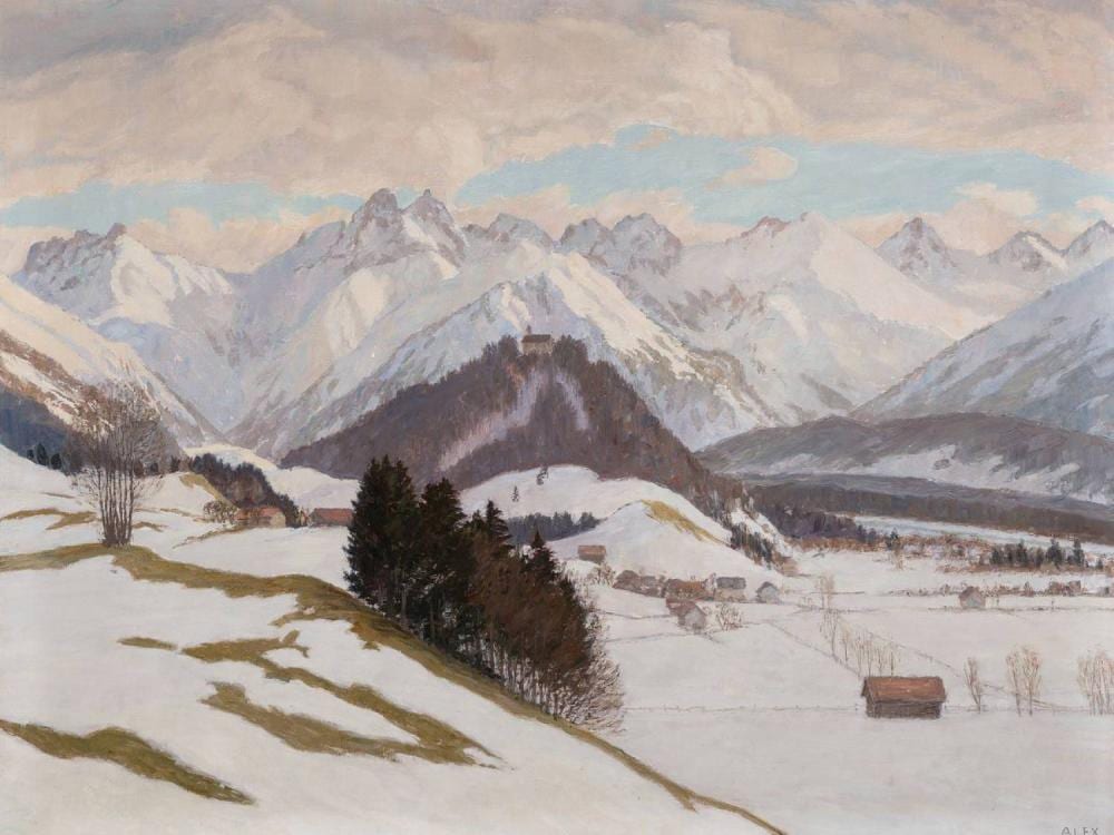 alexander weise 1883 odessa 1960 munich snowy winter · Henry's Auktionshaus · 2023-07-29 Alexander Weise comparable auction result: alexander weise 1883 odessa 1960 munich snowy winter