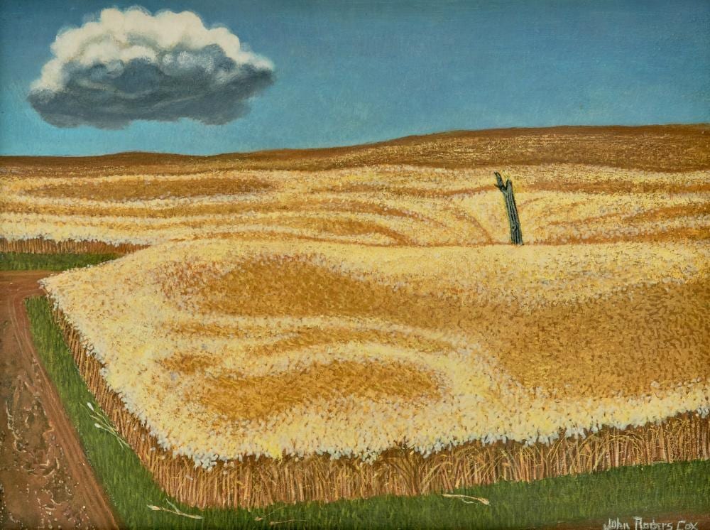 John Rogers Cox comparable auction result: john rogers cox american 1915 1990 oil on board