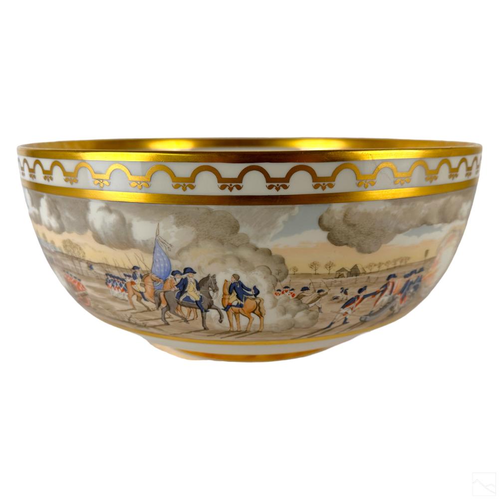 Royal Copenhagen Porcelain 1976 Bicentennial Bowl sold by Hill Auction Gallery, lot 474 — auction record photograph