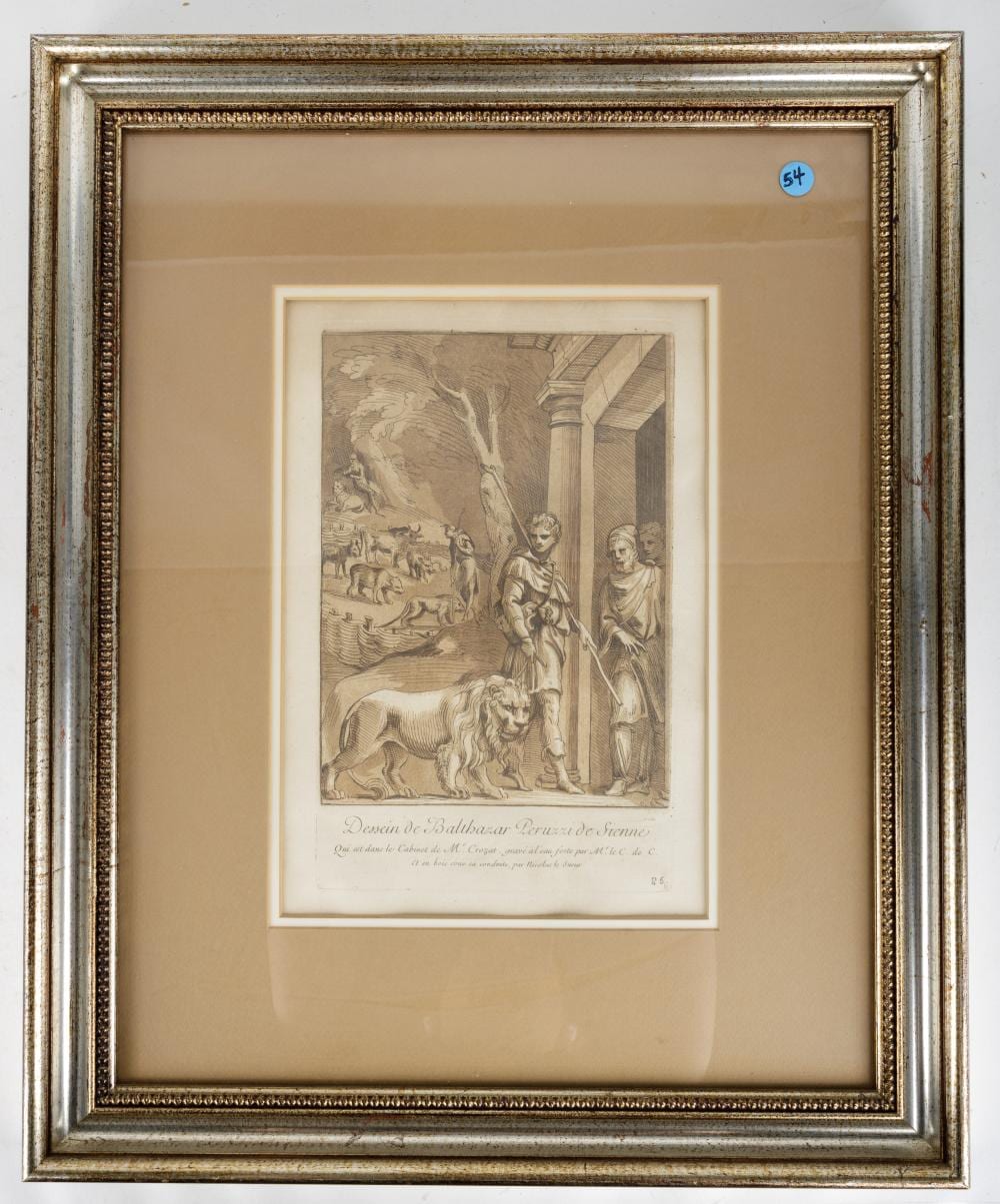 Nicolas Le Sueur comparable auction result: nicolas le sueur french 1691 1764 etching