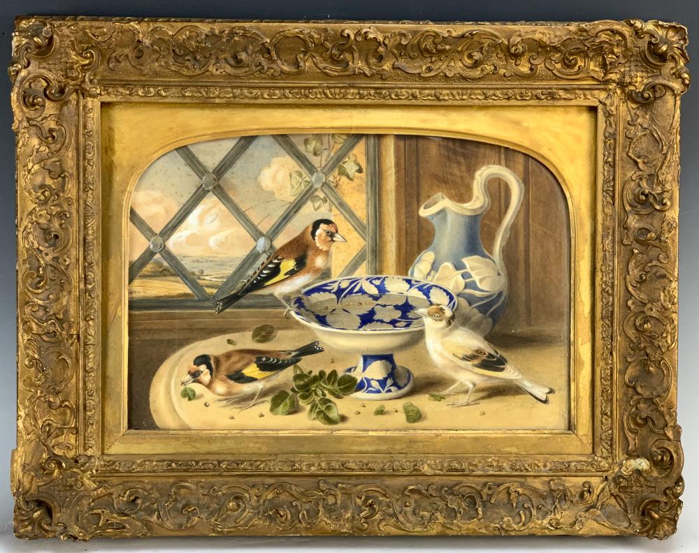 Augusta Innes Withers comparable auction result: augusta i withers 1793 1870 three goldfinchers