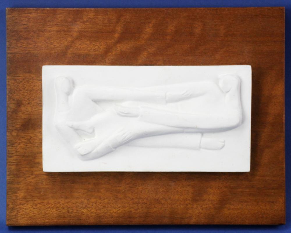 George Manuel Aarons comparable auction result: george aarons brotherhood plaster relief