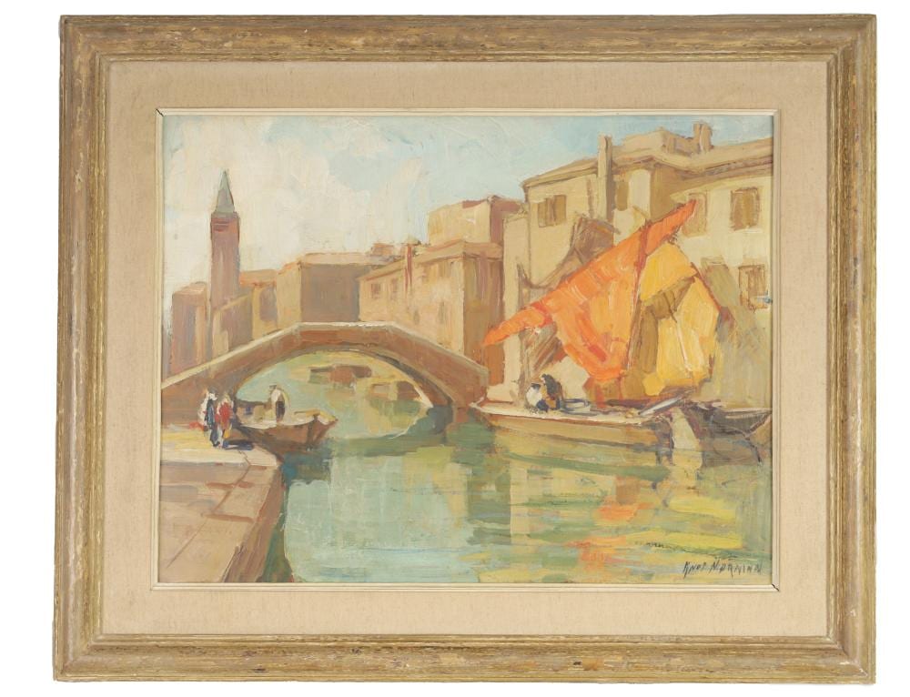 knut norman 1896 1977 oil on hardwood panel · Hutchinson Scott Limited · 2023-08-03 Knut Norman comparable auction result: knut norman 1896 1977 oil on hardwood panel