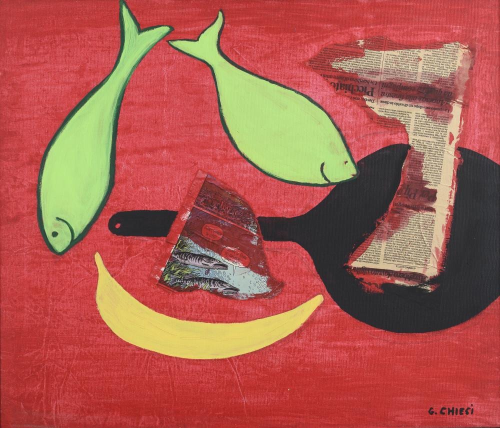 Giorgio Chiesi comparable auction result: mixed media by giorgio chiesi