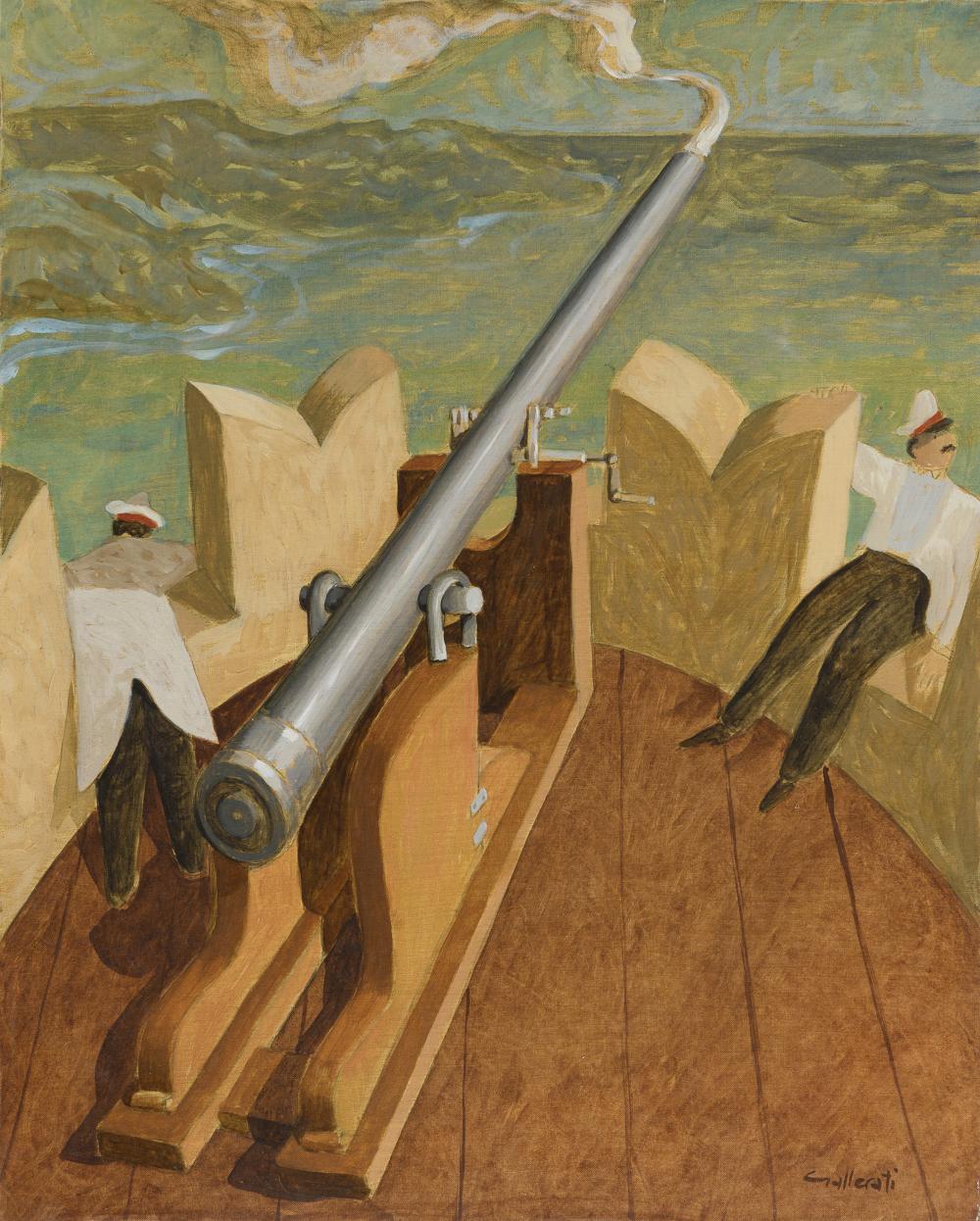 Alberto Gallerati comparable auction result: oil painting by alberto gallerati
