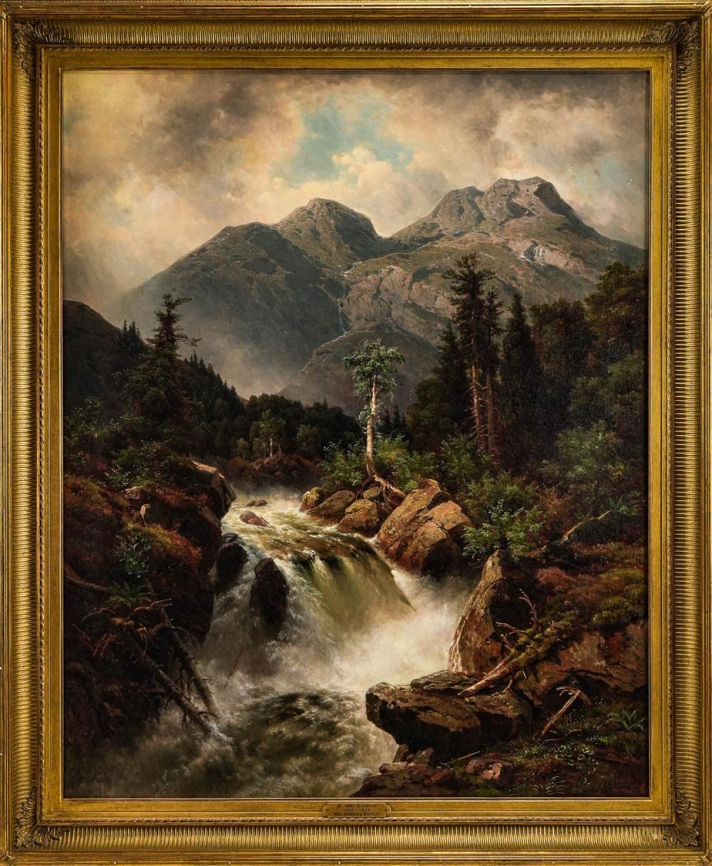 Johann Wilhelm Lindlar comparable auction result: johann wilhelm lindlar au 1816 1893