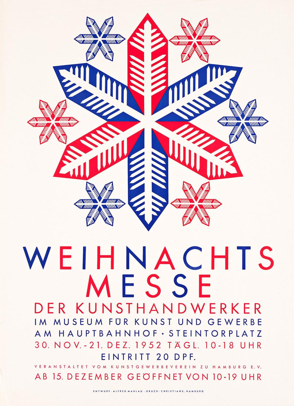 Alfred Mahlau comparable auction result: alfred mahlau 1894 1967 exhibitions advertisements group of 10 posters 1947 1956 sizes vary