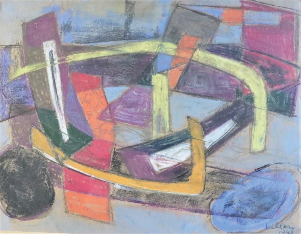 Jean Villeri comparable auction result: jean villeri 1896 1982 composition abstraite