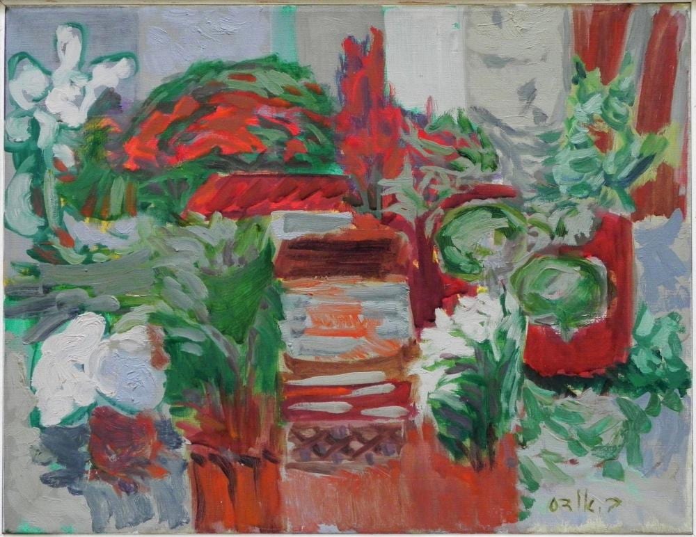 Bluma Odess Ronkin comparable auction result: bluma odess ronkin israeli lithuanian 1912 2007