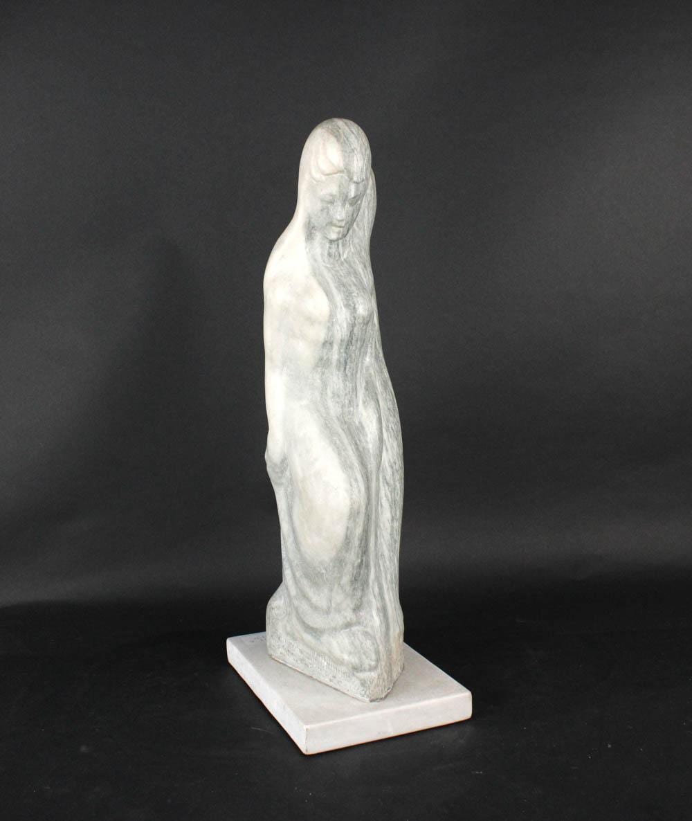 Eugen Gauss comparable auction result: eugene gauss carved hardstone figure