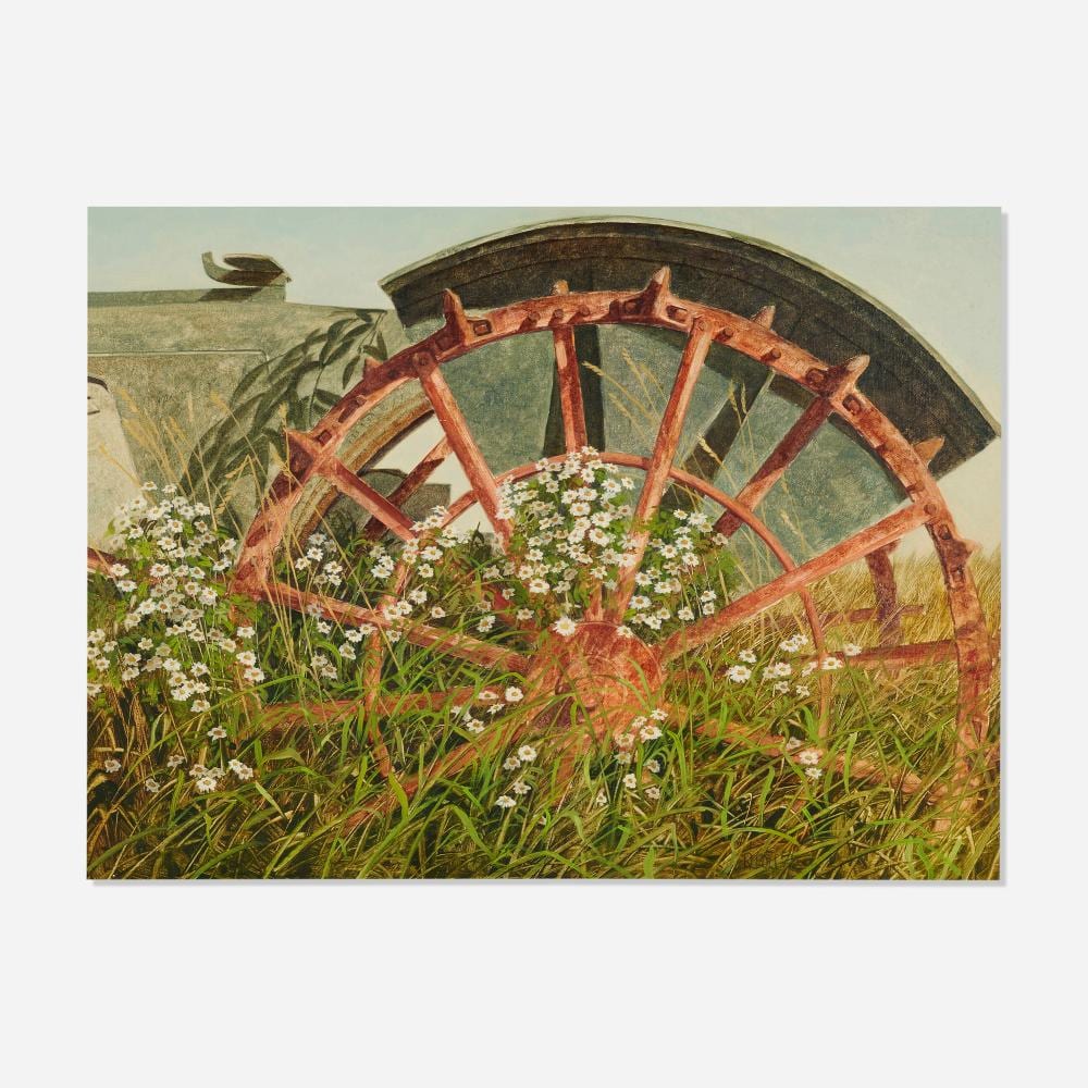 Joseph Reboli comparable auction result: joseph reboli tractor wheel