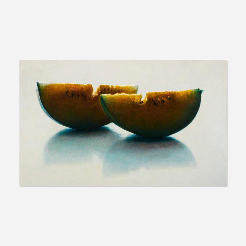 James Del Grosso comparable auction result: james del grosso two melon slices