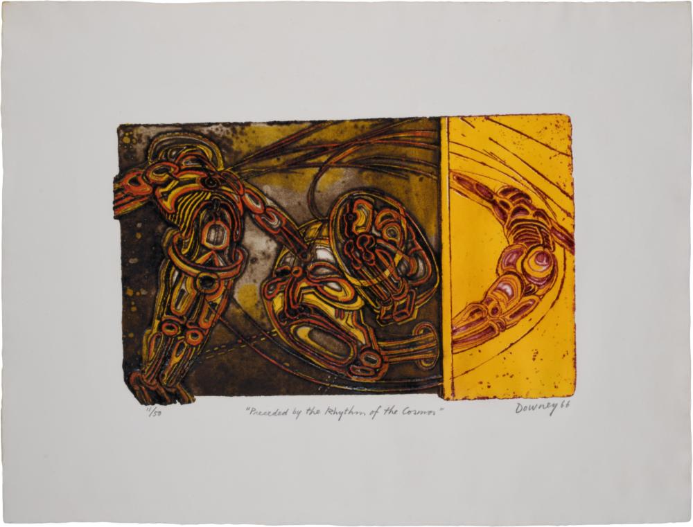 juan downey chilean 1940 1993 preceded by the rhythm of the cosmos from awareness of love collection 1966 print sheet 20 x 26 1 4 in 50 8 x 66 7 cm · Potomack Company · 2023-07-27 Juan Downey comparable auction result: juan downey chilean 1940 1993 preceded by the rhythm of the cosmos from awareness of love collection 1966 print sheet 20 x 26 1 4 in 50 8 x 66 7 cm