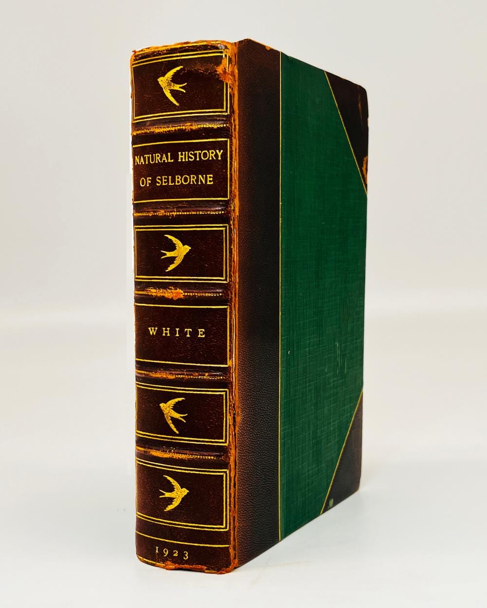 Gilbert White comparable auction result: antique book the natural history of selborne by gilbert white