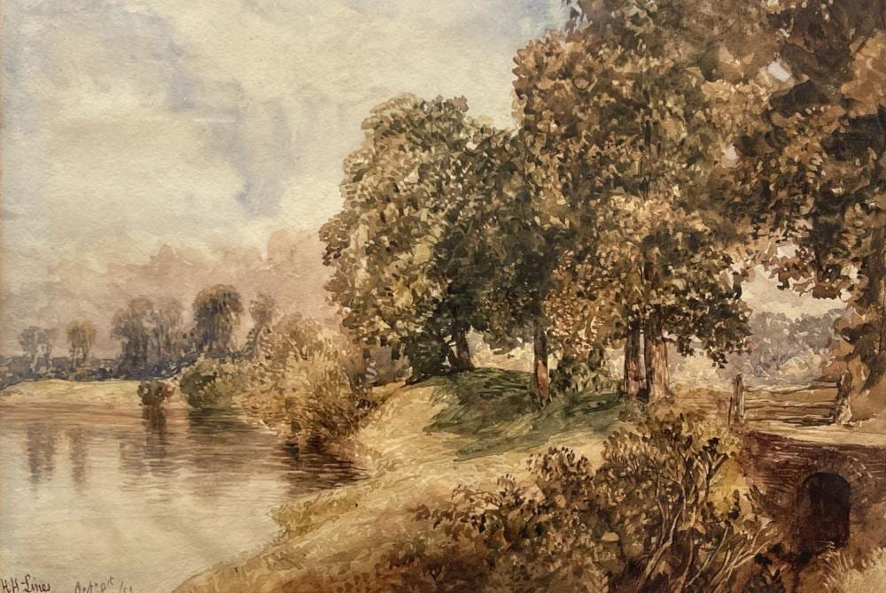 Henry H. Lines comparable auction result: henry harris lines british 1800 1889