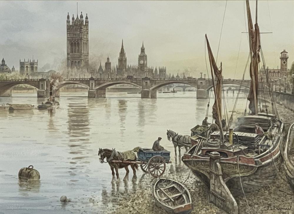 john lewis chapman british 1946 west · Kinghams Auctioneers · 2023-07-27 John Lewis Chapman comparable auction result: john lewis chapman british 1946 west
