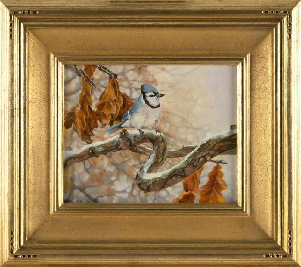 aleta rossi steward massachusetts contemporary early snow depicting oil on board 8 x 10 framed 15 x 17 · Eldred's · 2023-08-16 Aleta Steward comparable auction result: aleta rossi steward massachusetts contemporary early snow depicting oil on board 8 x 10 framed 15 x 17