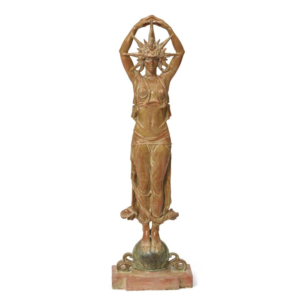 Alexander Stirling Calder comparable auction result: alexander stirling calder 1870 1945 star maiden 52 1 2 in high