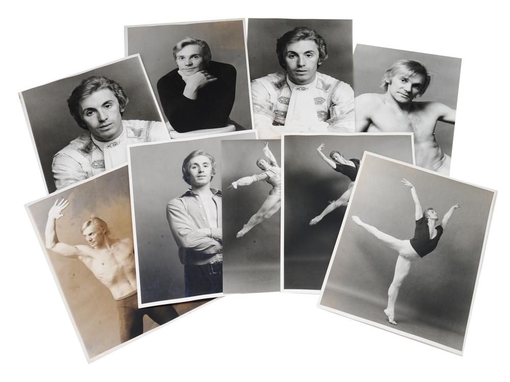 Kenn Duncan comparable auction result: russian ballet dancer portrait photo by kenn duncan